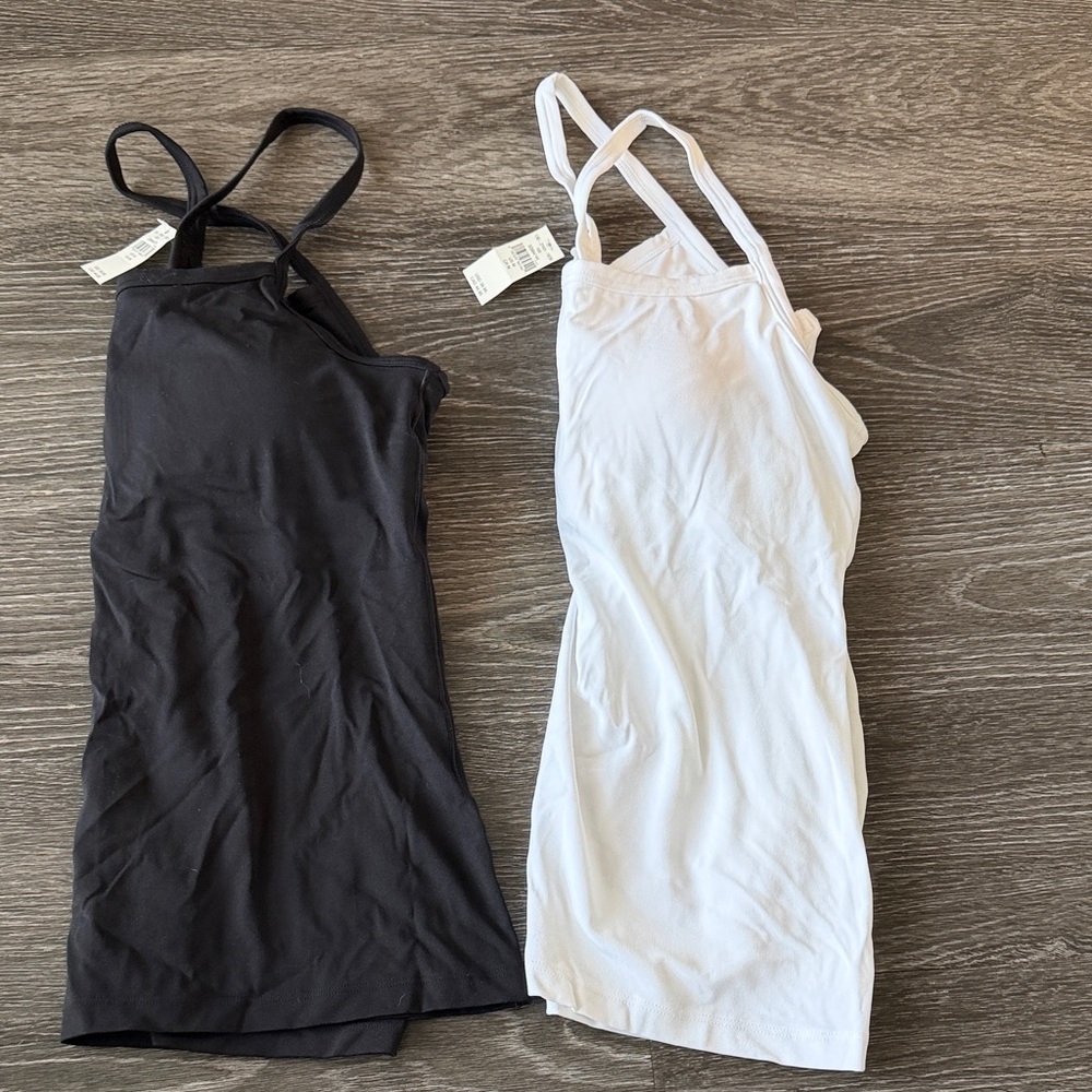Aerie Black and White Camisoles